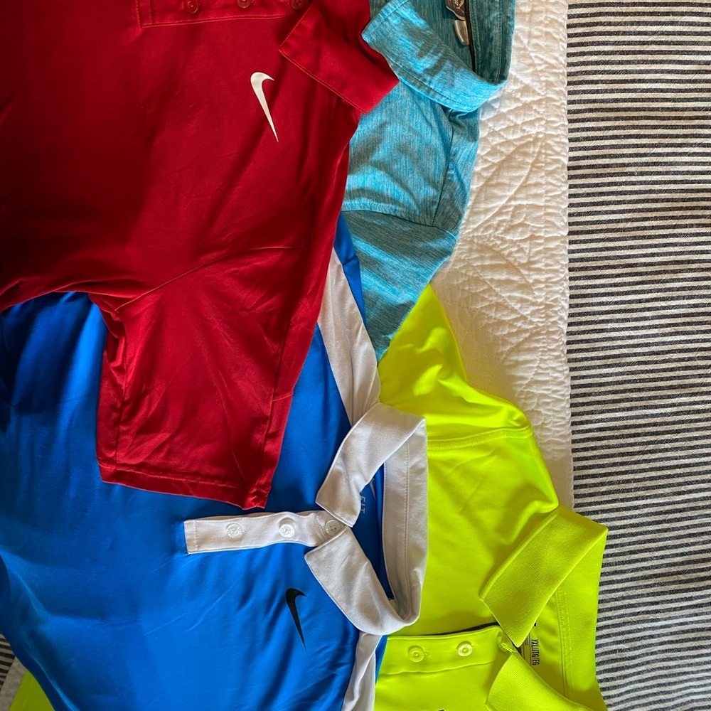 Four!!! Get all 4 Golf Shirts for one low price. Youth XL